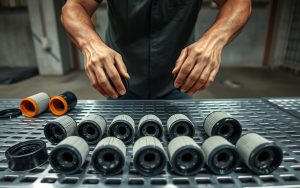 preparing oil filters for recycling